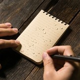 Notebook 7.6x12.7 sandtone