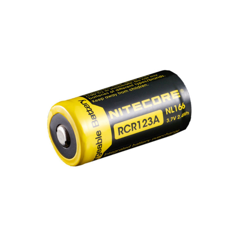 Batterie RCR123A 3.7V RECHARGEABLE - Levelfour - Your Tactical Gear store
