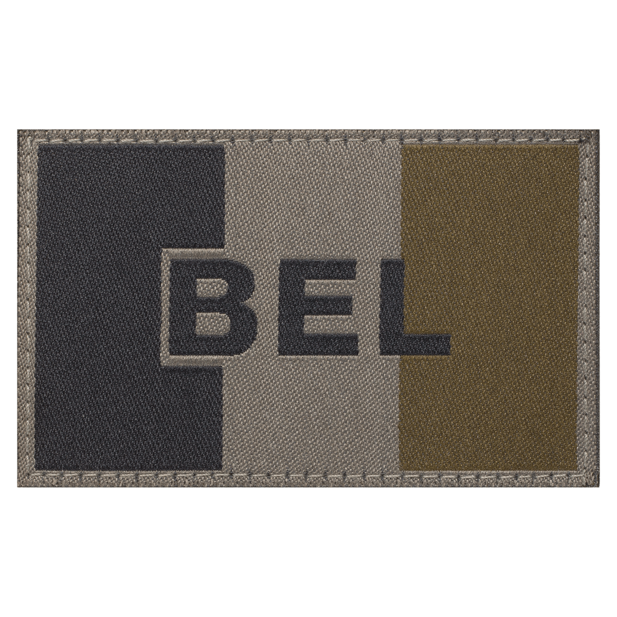 Belgium Flag Patch RAL