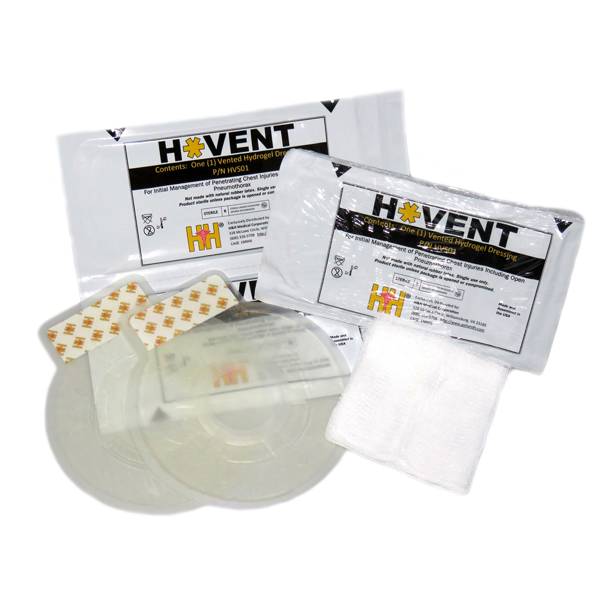 H*Vent Chest Seal Twinpack (2st)