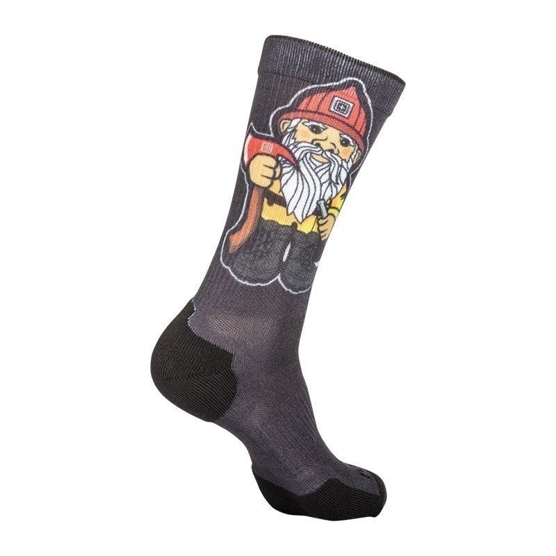 Fire Gnome Socks