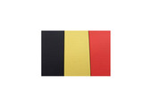 belgium flag rubber patch