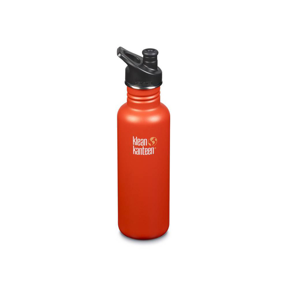 Classic Single Wall Bottle 800ml w/Sports Cap