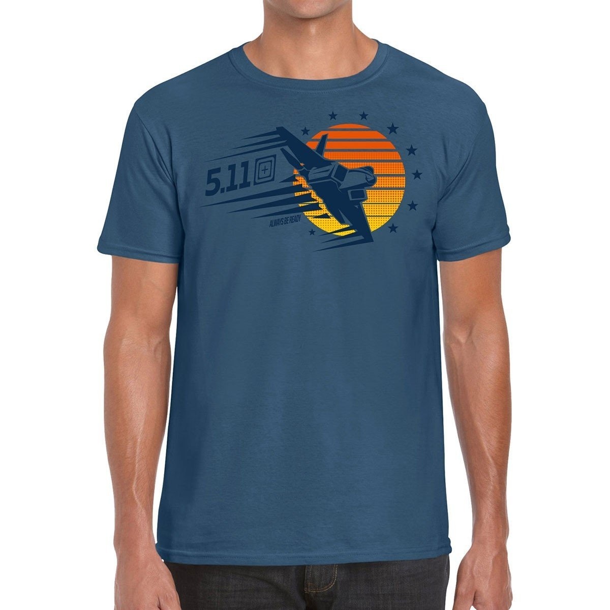 Sunset Firepower 2020 T-Shirt (Indigo)