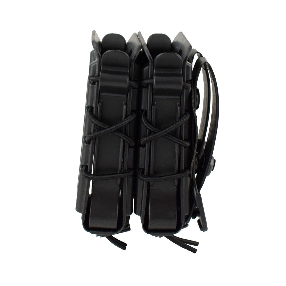Double Mag Pouch X2R Taco (Black)