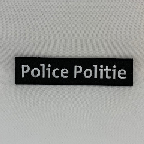 Embroidered Patch 'Police-Politie'