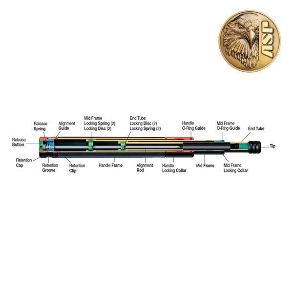 21inch Talon Baton Cerakote with button