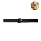 Belt 1.5 Belgian Logo Thin Blue Line Gold