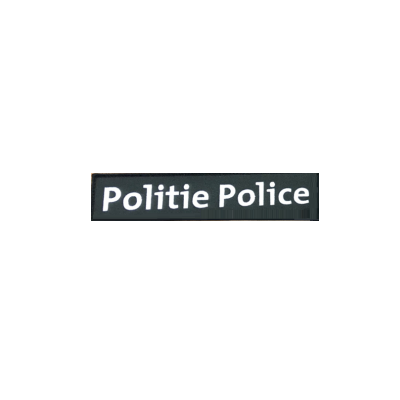 Embroidered Patch 'Politie-Police'