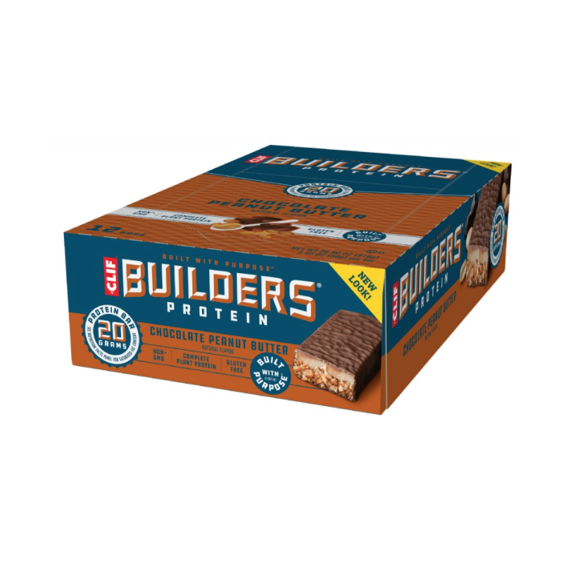 12 x Protein Bars Clif Chocolate Peanut Butter
