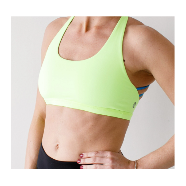 Sports Bra (Neon Yellow)
