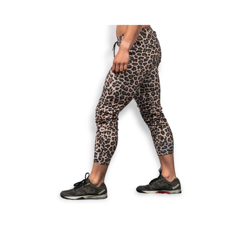 Ladies Reflex Joggers (Leopard)
