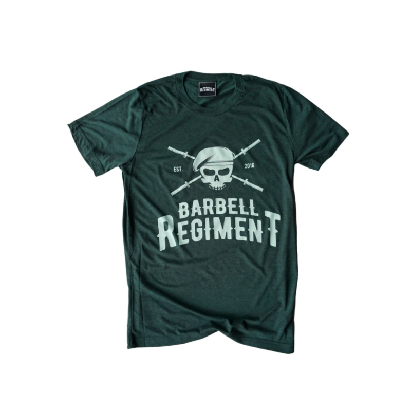 Barbell Origins Tee (Dark Green)