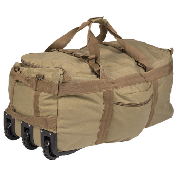 Combat Duffle Bag with Wheels