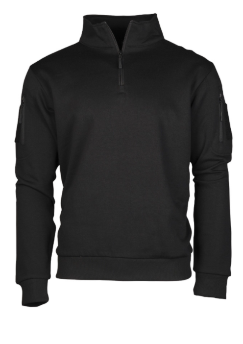 Tactical Sweat-Shirt with Zipper