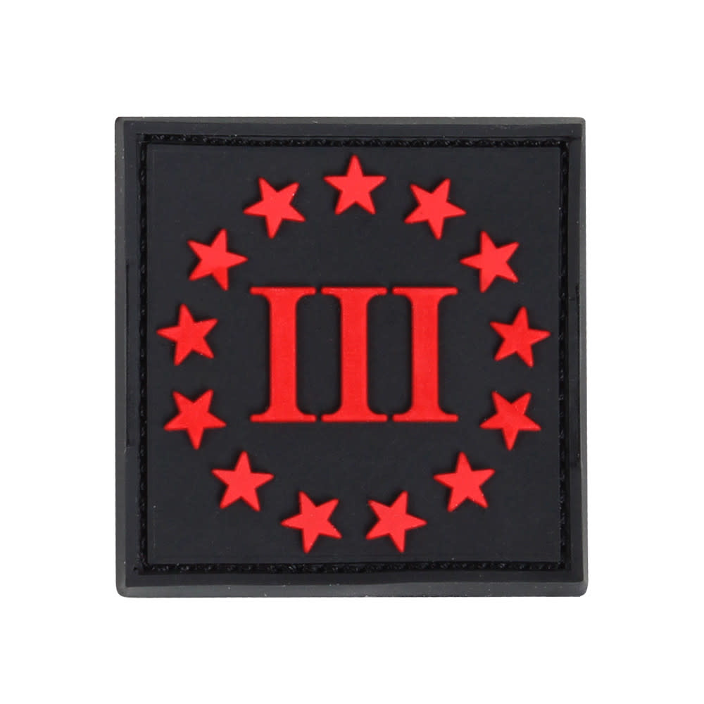 PVC 3-Percenter Morale Patch