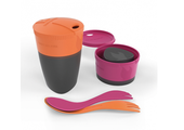 Cup'n Spork Pink/orange
