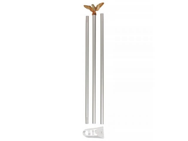 Flag Pole 180cm (70”) White