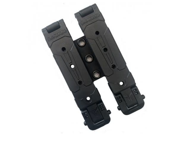 2 Molle Lock Clips + Adapter for Outside Holster