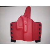 Red Kydex OWB Holster - G19/G17 (Right Hand)