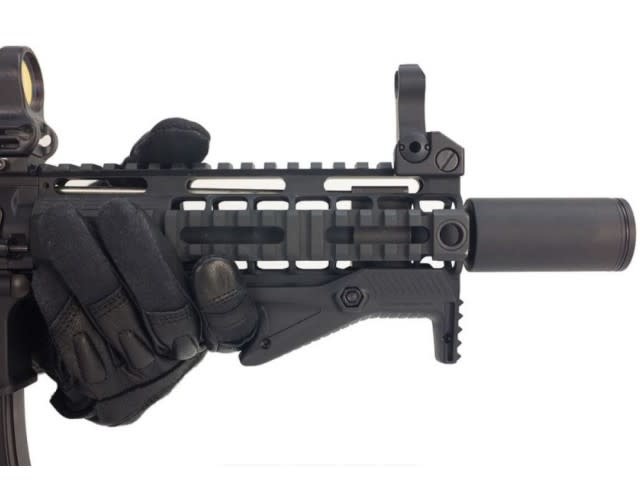 Angled Polymer Forward Hand Stop Front Grip