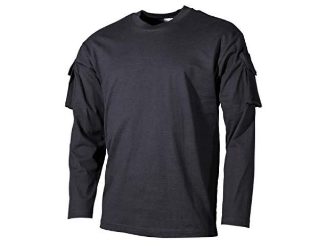 Longsleeve US T-Shirt (Black)