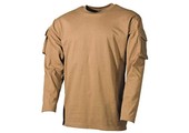 Longsleeve US T-Shirt (Coyote Tan)