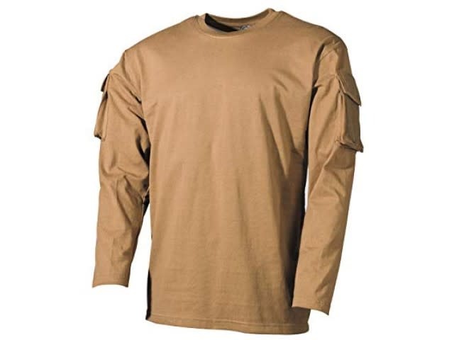 Longsleeve US T-Shirt (Coyote Tan)