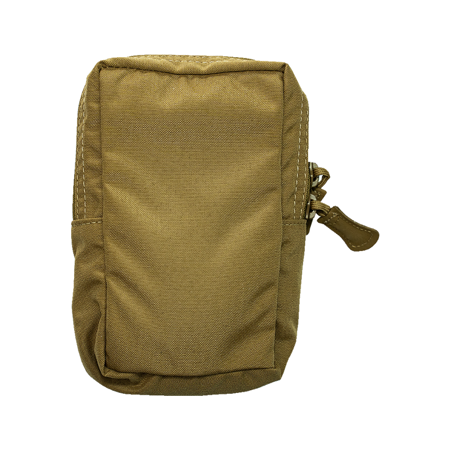 Pouch, Symmetrical Zipper Saddle Bag (Ranger Green)
