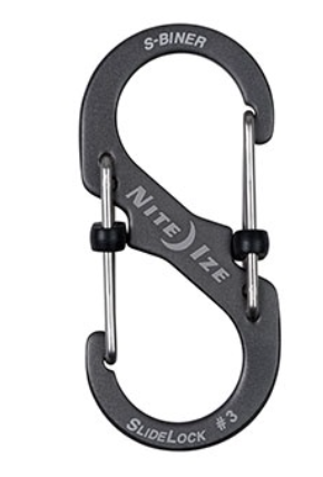 Mousqueton S-Biner #3 Aluminium Grey