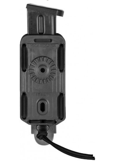 Single Bungee Magazine Holder (Black)