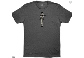Hula Girl Megablend T-shirt (Charcoal Gray)