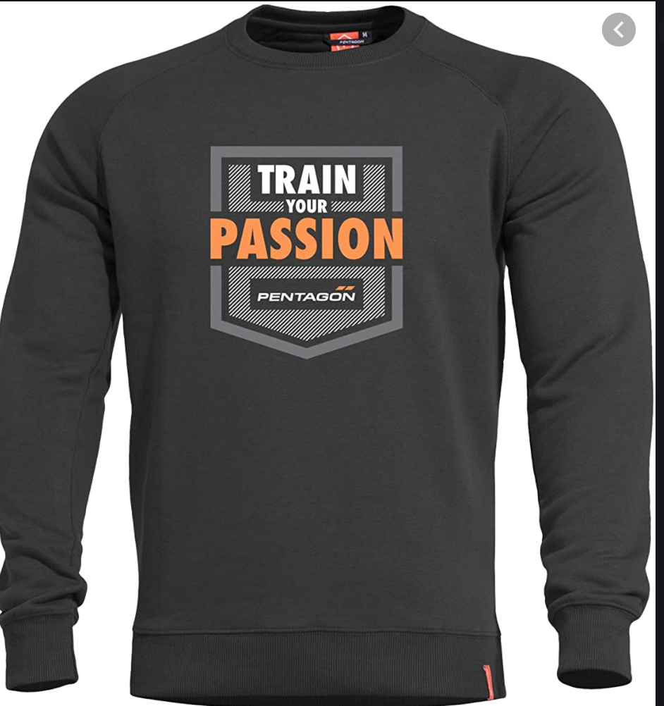 Hawk Sweater Train your Passion (Black)