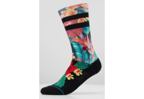 Pau St Crew Black Socks
