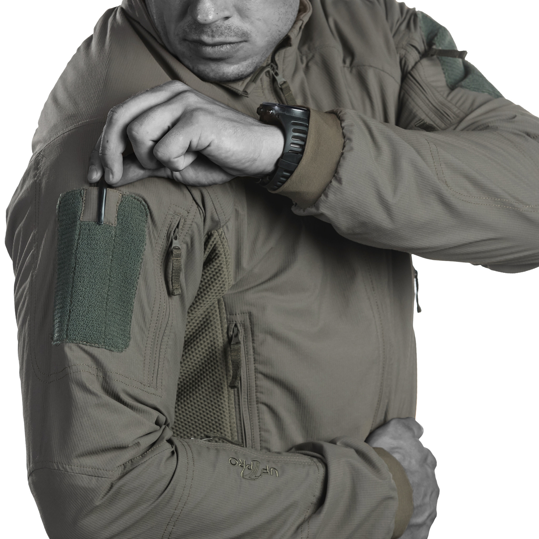 Hunter FZ Gen.2 Tactical Softshell Jacket (Brown Grey)