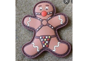 Gingerbread Rubber Patch