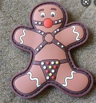 Gingerbread Rubber Patch