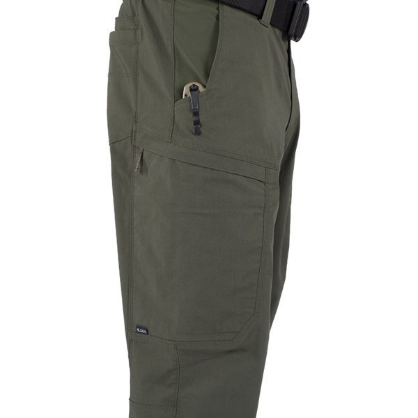 5.11 Men's Apex Tactical Pants Flex-Tac Ripstop Polyester/Cotton Khaki