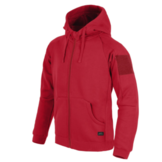 Urban Tactical Hoodie Lite FULL ZIP  (Red)