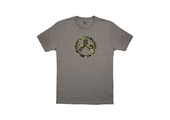 Woodland Camo Icon CVC T-Shirt (Grey)