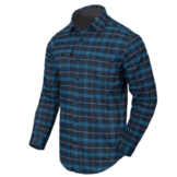 GREYMAN SHIRT Blue Stonework Plaid