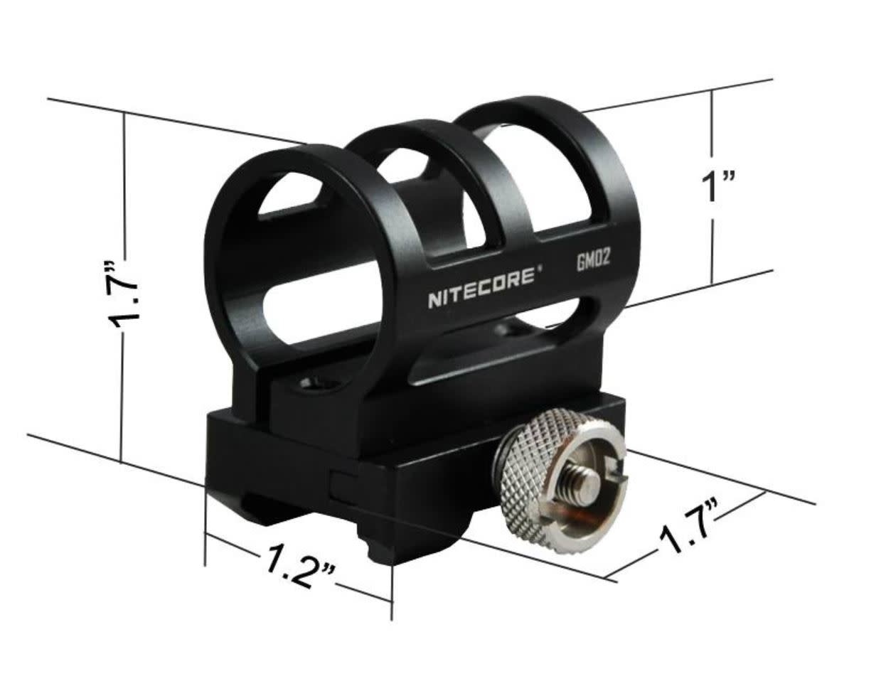 GM02 1-Inch Mount for Tactical Flashlights