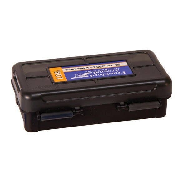 Hinge-Top Ammo Box #501 - 50 pcs - .25 ACP, .380 Auto, 9mm Para