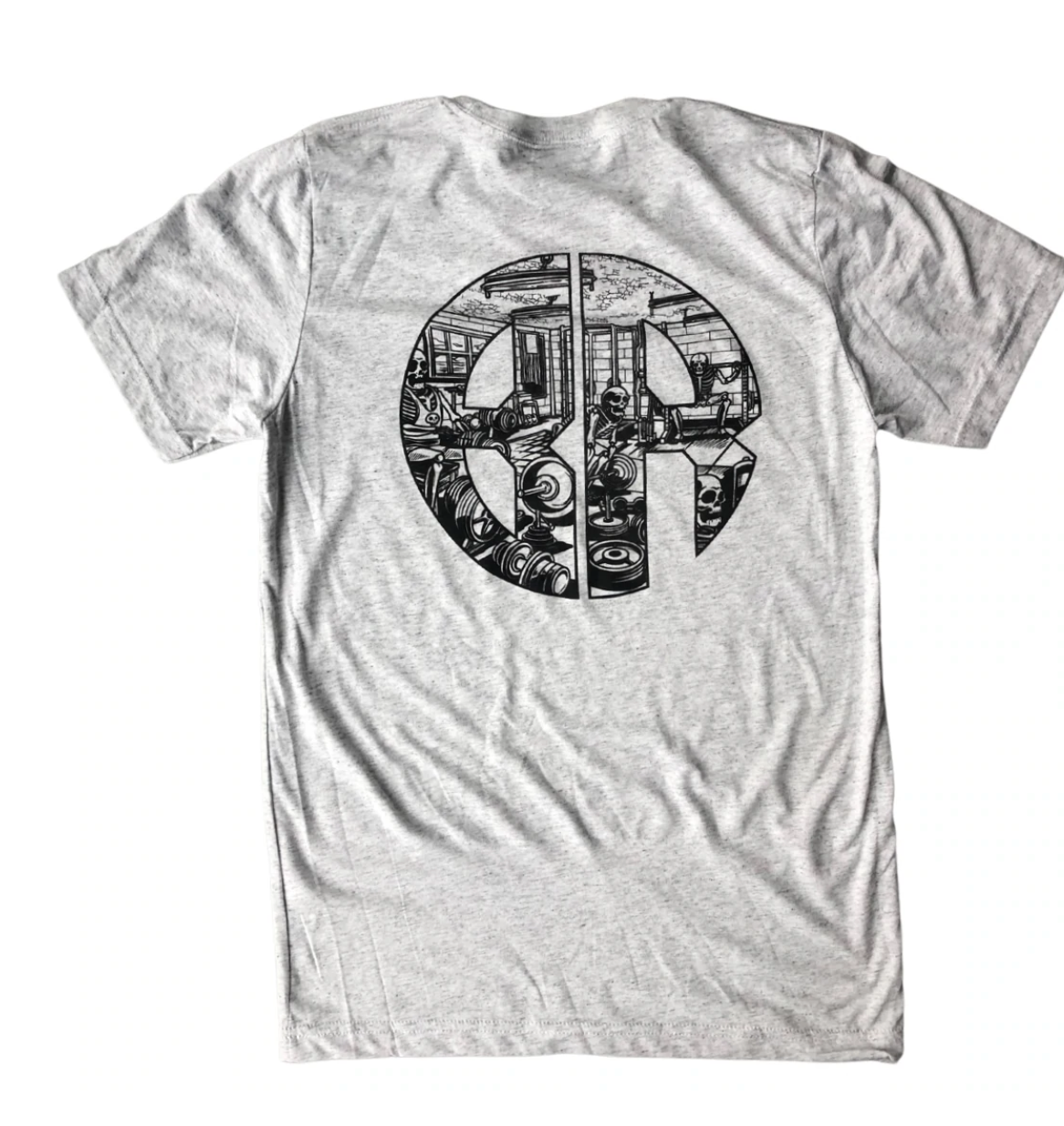 Gym Rats - White Fleck
