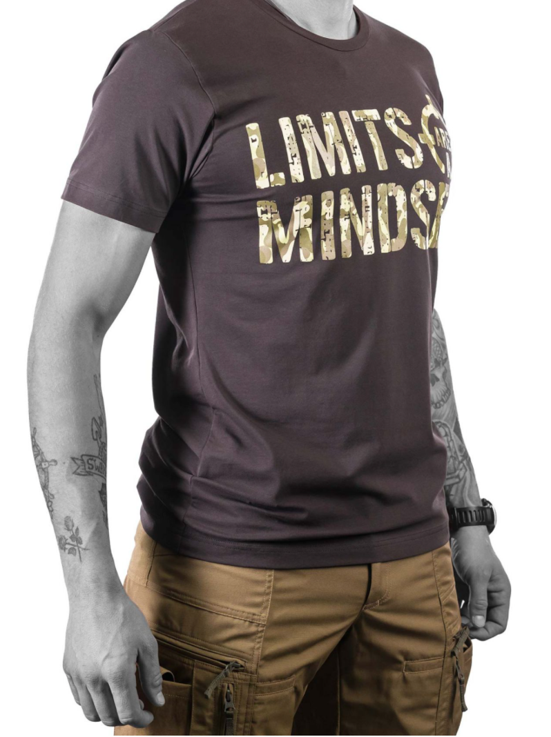 MINDSET TEE - Marroon