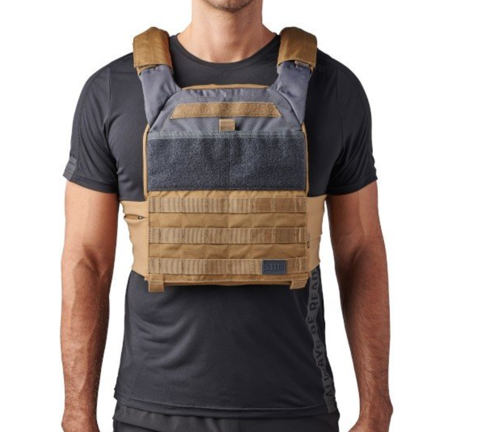 TacTec Trainer Weight Vest (Tungsten)