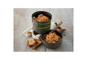 Potato Soup with Fried Onions