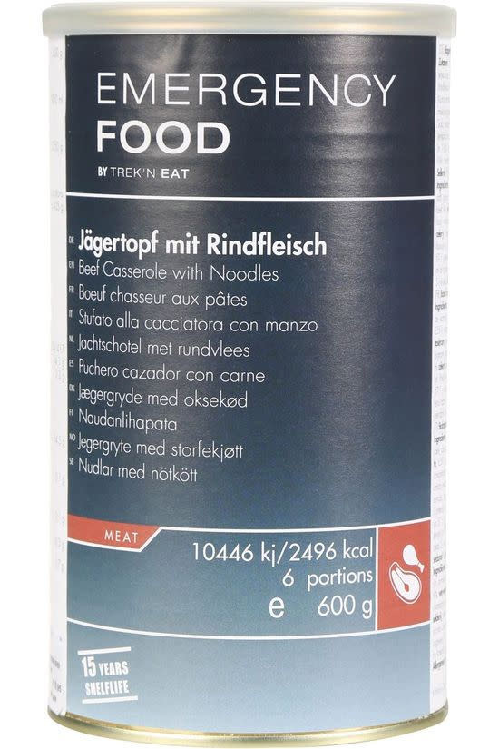 EMERGENCY FOOD Beef Casserole with Noodles