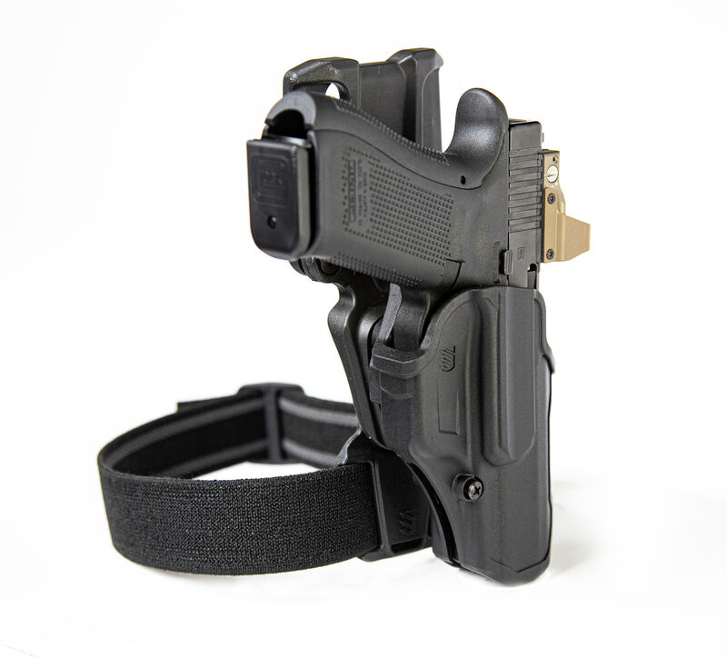 Sac de tir Glock 4 armes avec poches internes.