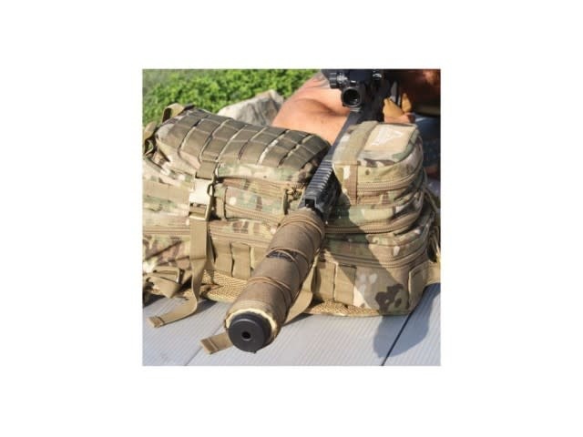 8" Suppressor Cover (Black)